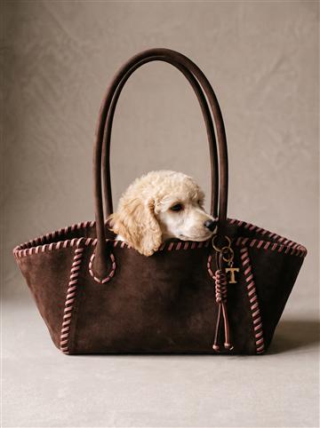 Maxi, dark brown and pink